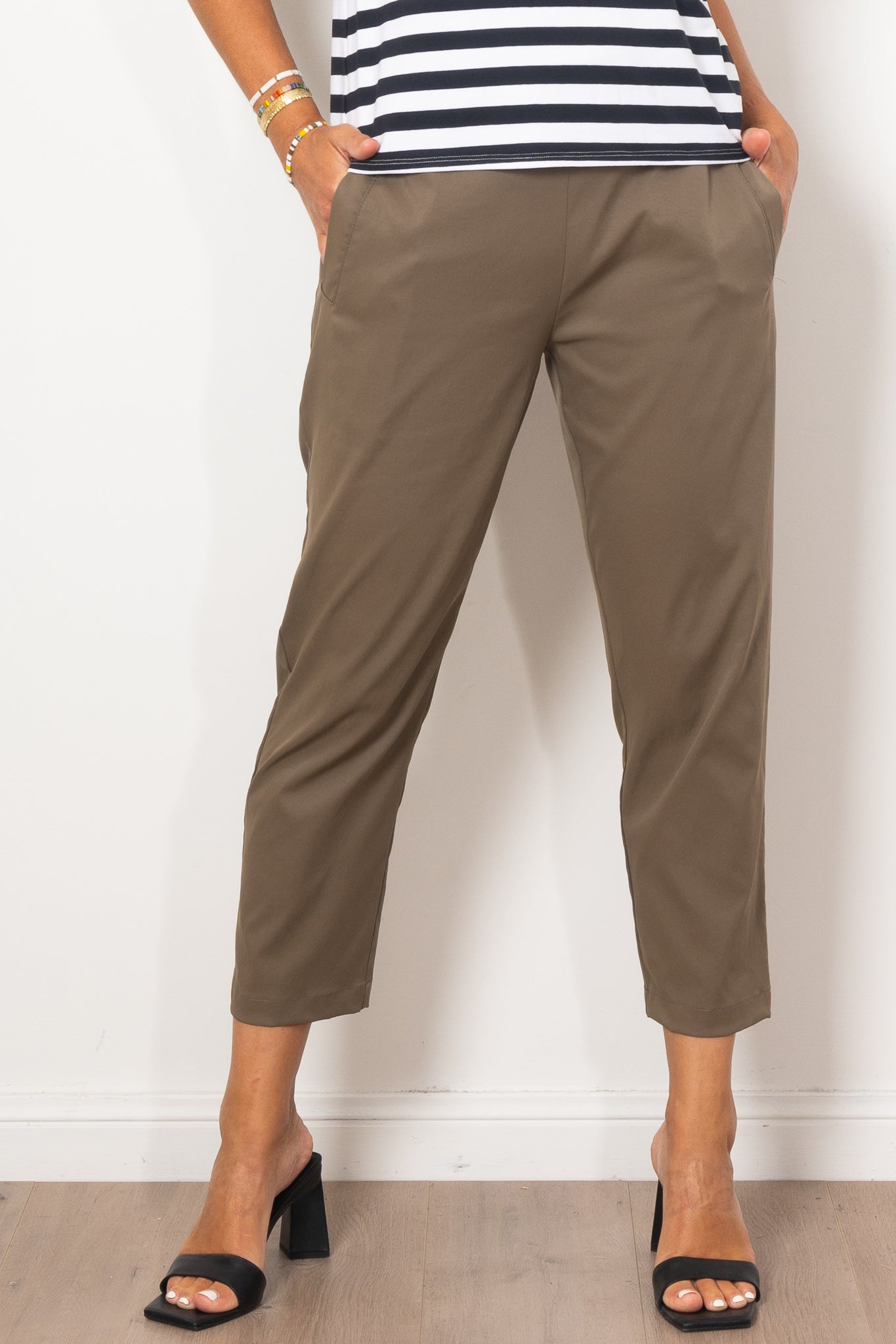 Mela Purdie Welt Pocket Trouser Stretch Chintz