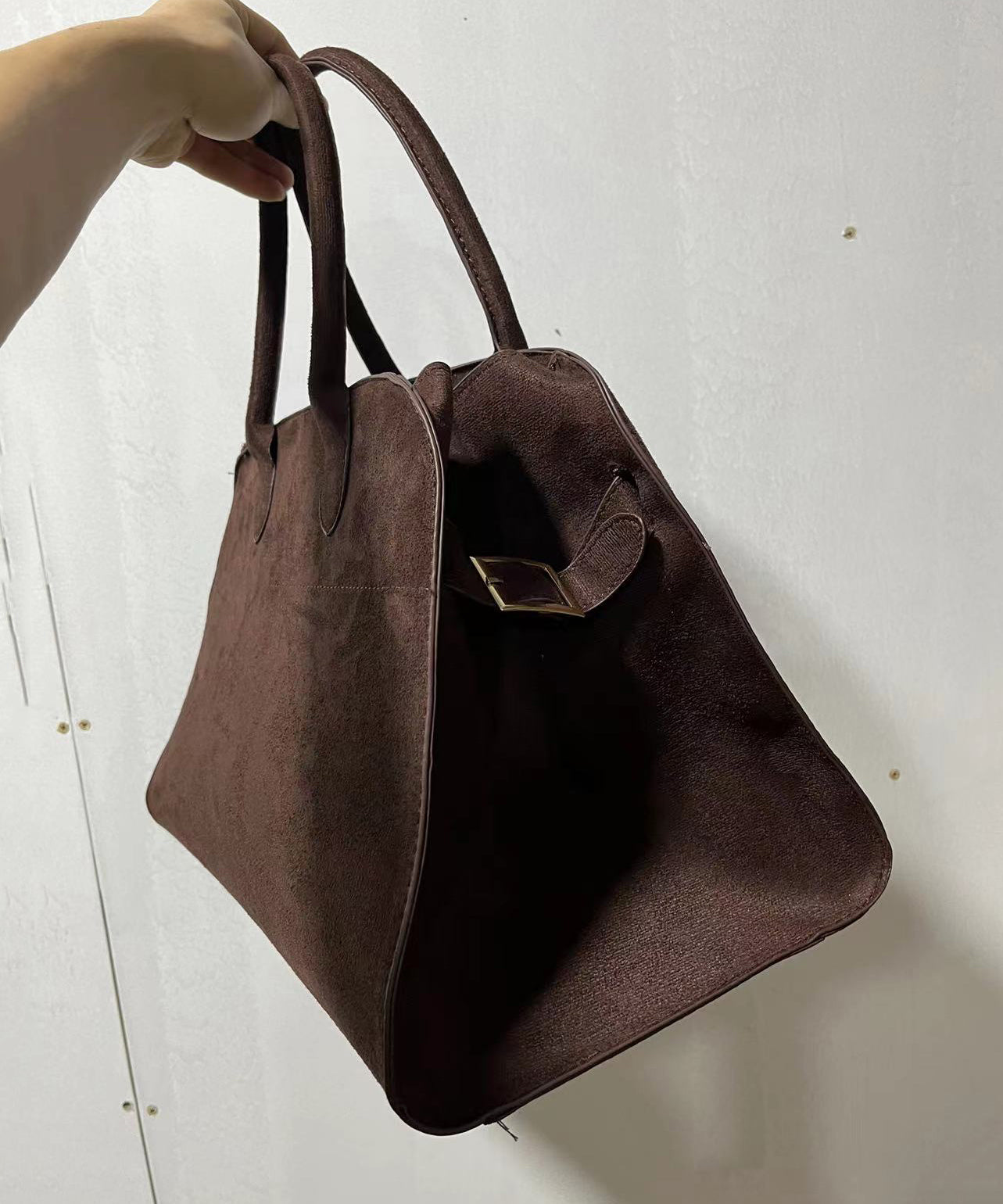 2024 New Brown Large Capacity Handbag