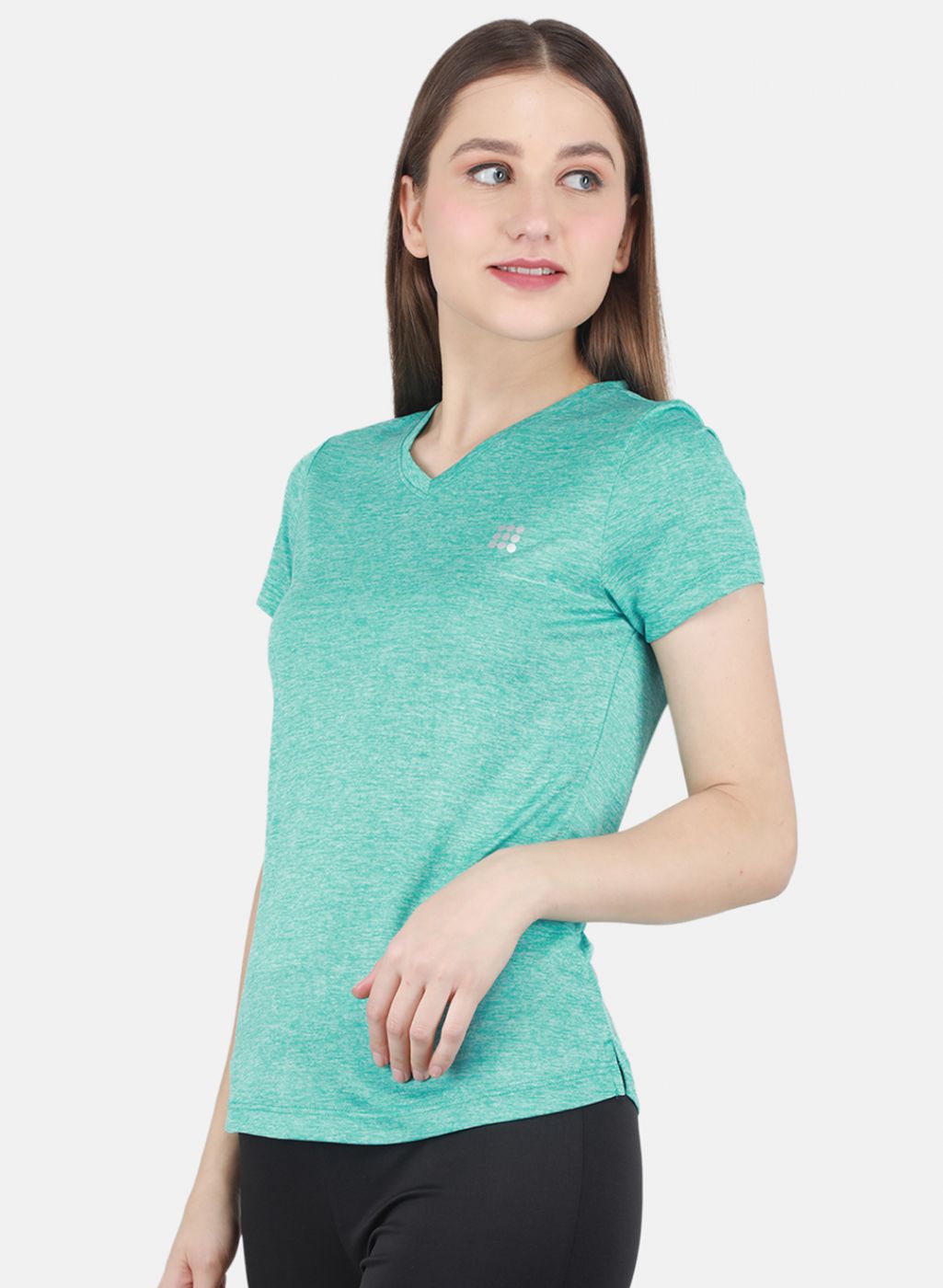 Women Sea Green Solid Top