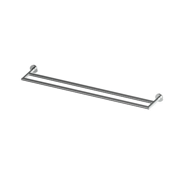 Greens Astro II Double Towel Rail 600mm - Chrome