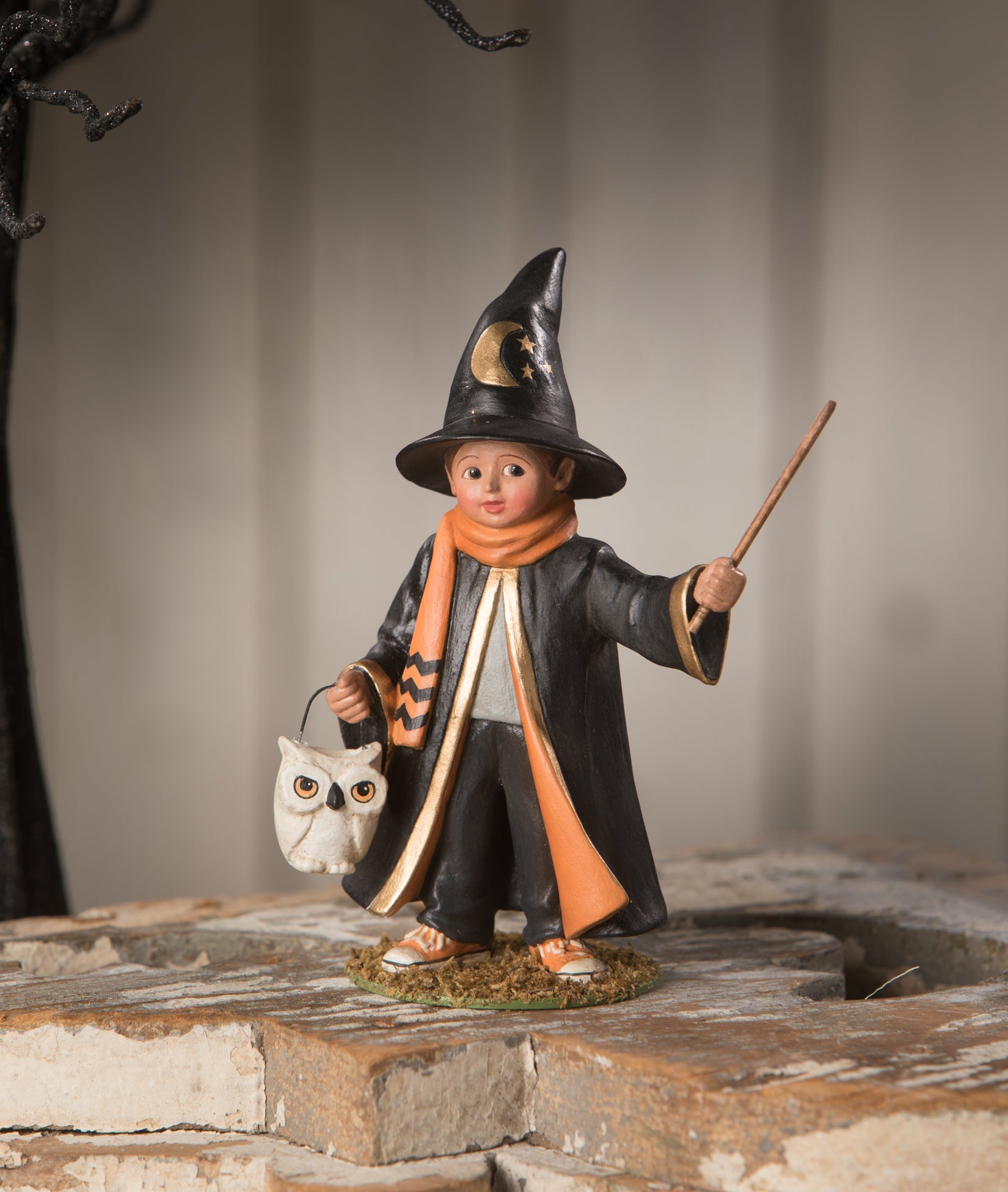 Halloween Wizard Mathew Figurine