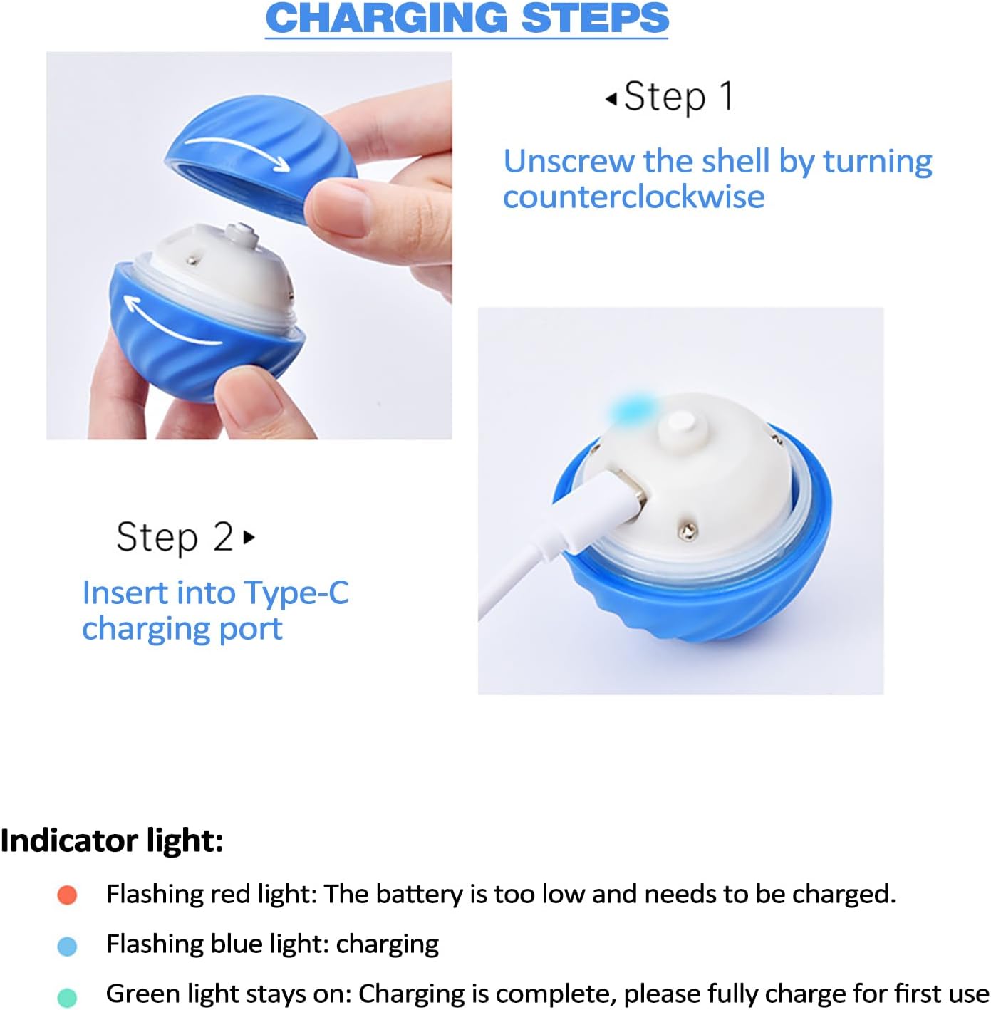 🎁2023-Christmas Hot Sale🎁Automatic smart teasing dog ball that can't be bitten🐶