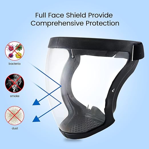 ANTI-FOG PROTECTIVE FULL FACE SHIELD