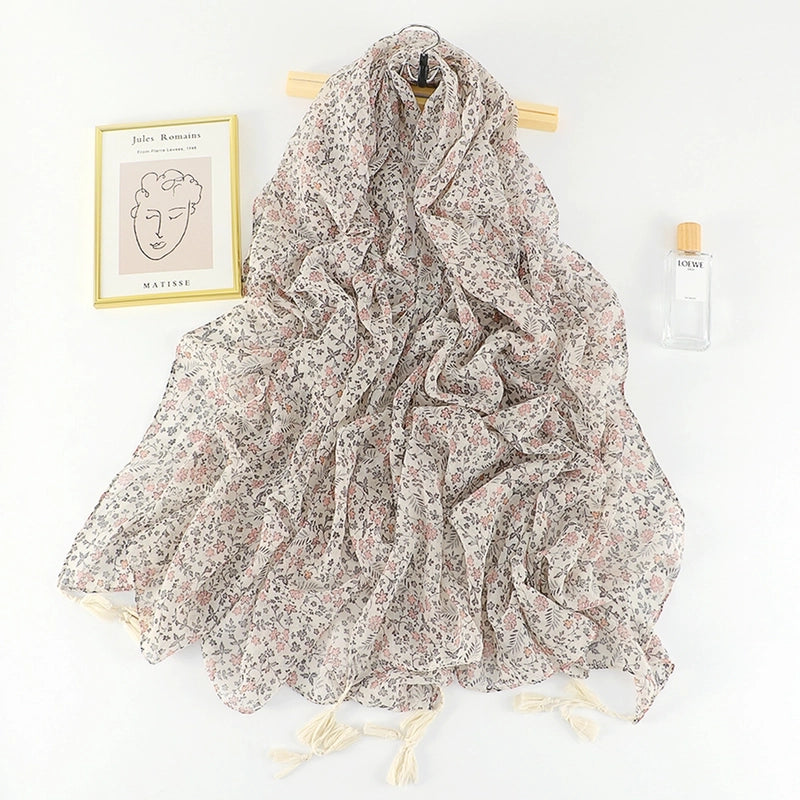 Unisex Vacation Sweet Geometric Polyester Scarf
