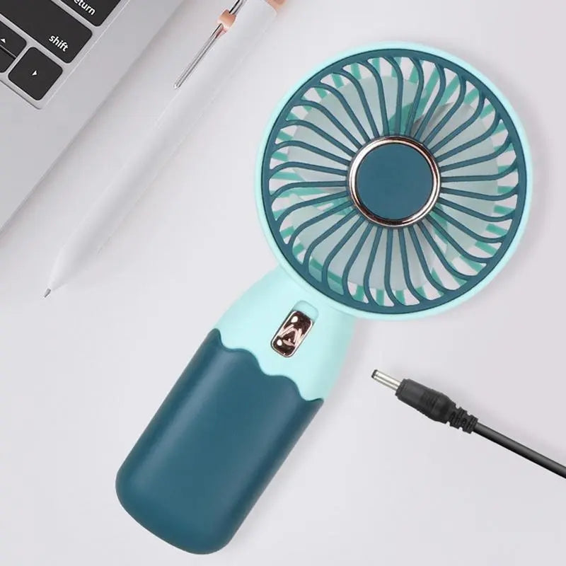 MINI USB FAN WITH MOBILE HOLDER