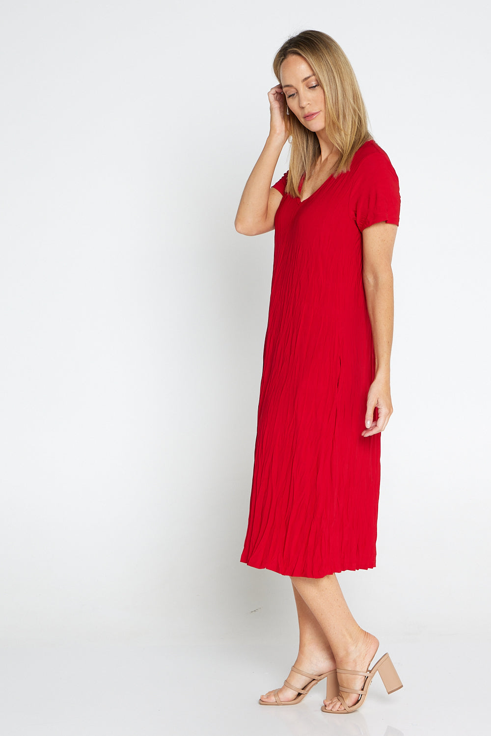 Stella Dress - Red