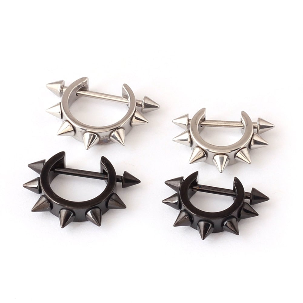 Spike Collar Earrings