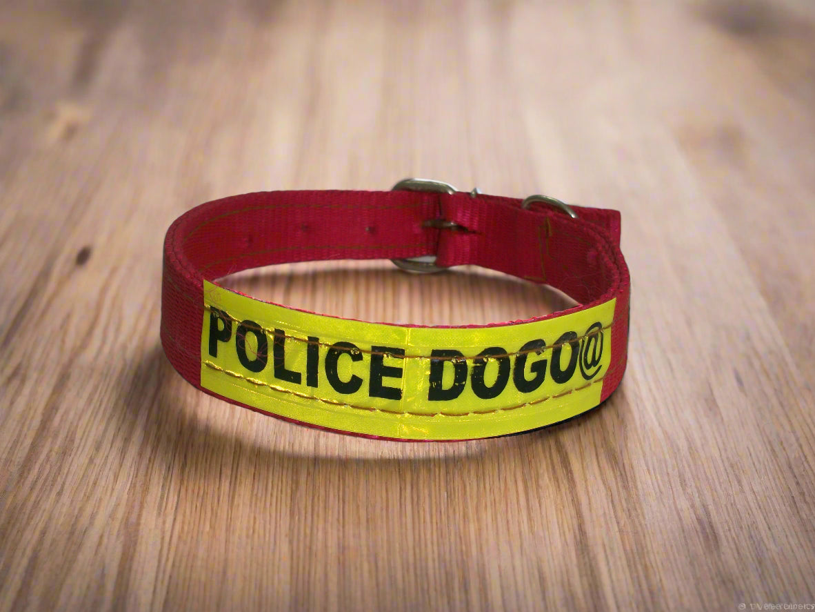 Police dog collar