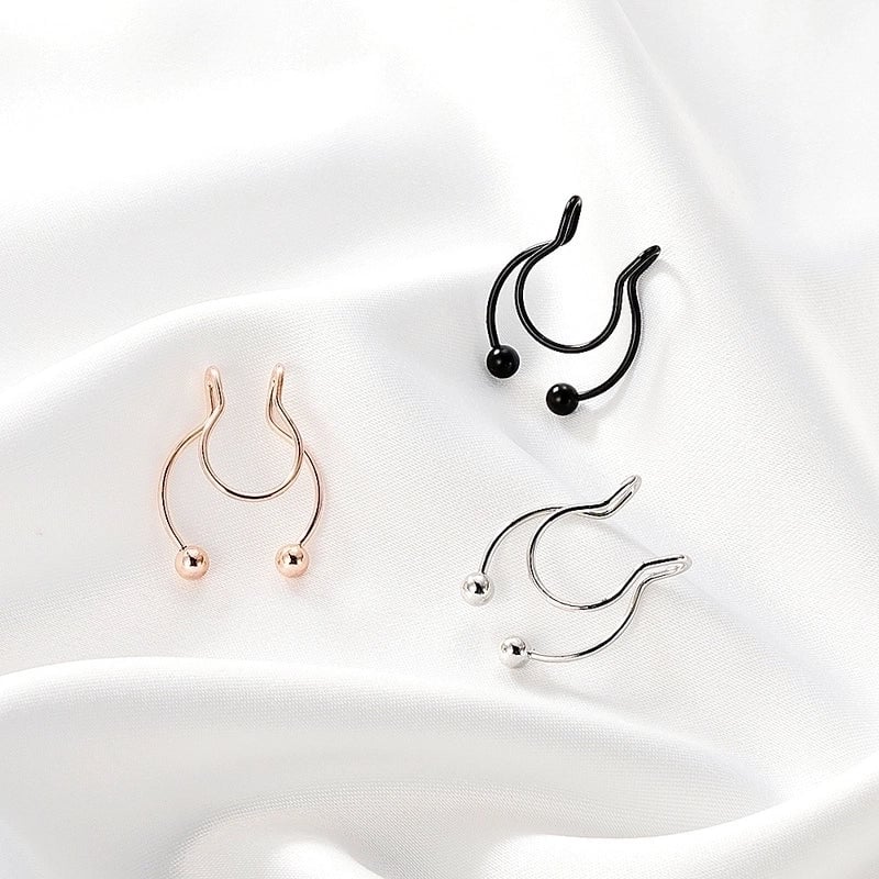 Fashion Stainless Steel U-shaped Nose Clip