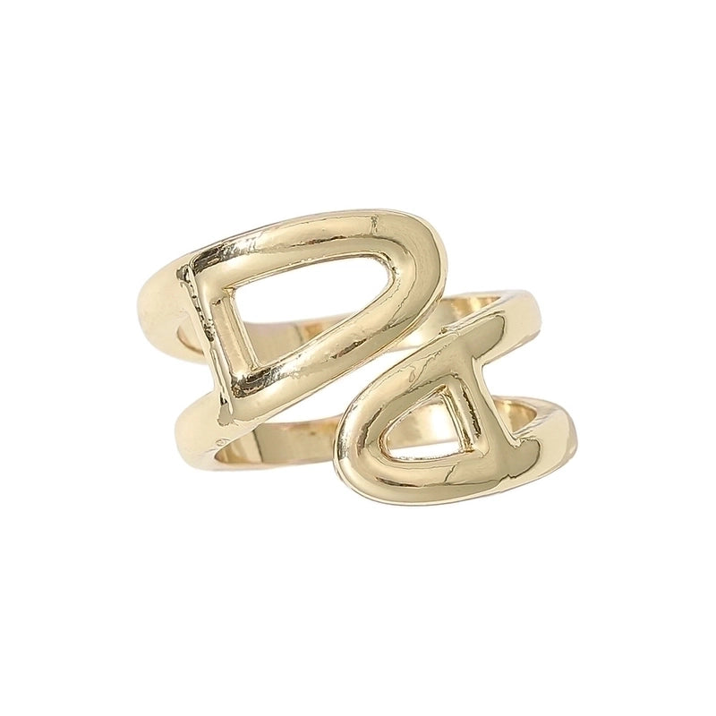 Women's Commute  Solid Color Alloy Hollow Out Scarf Ring