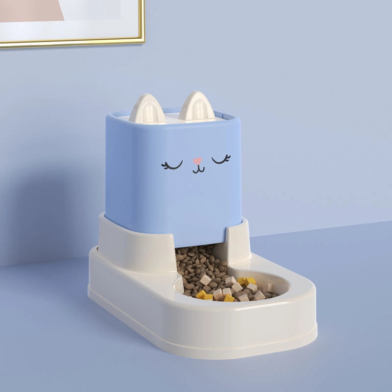 Pet Automatic Drinking Water Feeder Cute Cat Large Capacity Water Dispenser Cat Basin Cat Bowl Pet Bowl Pet Food Utensils