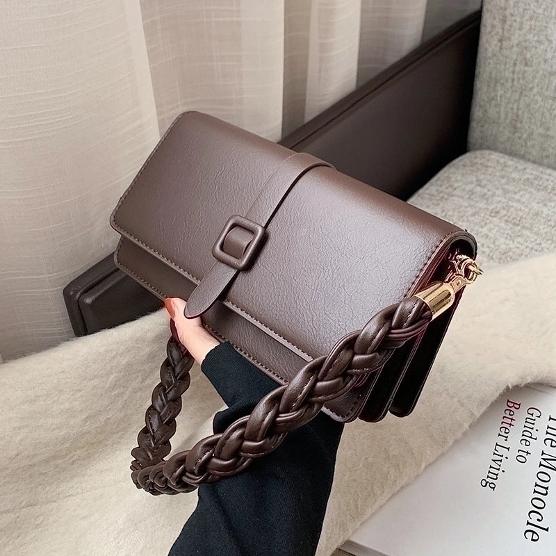 Women's Small All Seasons Pu Leather Streetwear Shoulder Bag