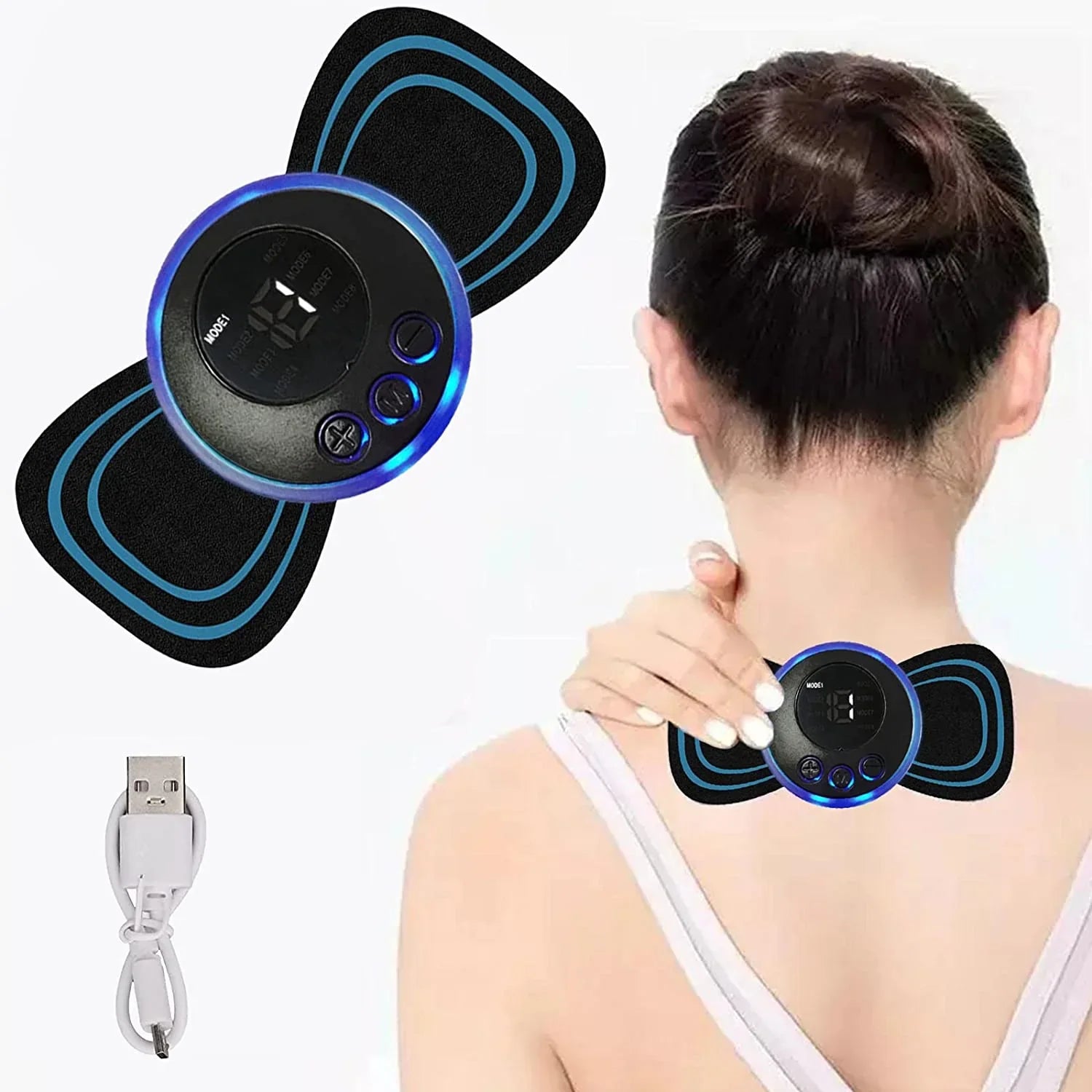 EMS Mini Neck Back Body Massager