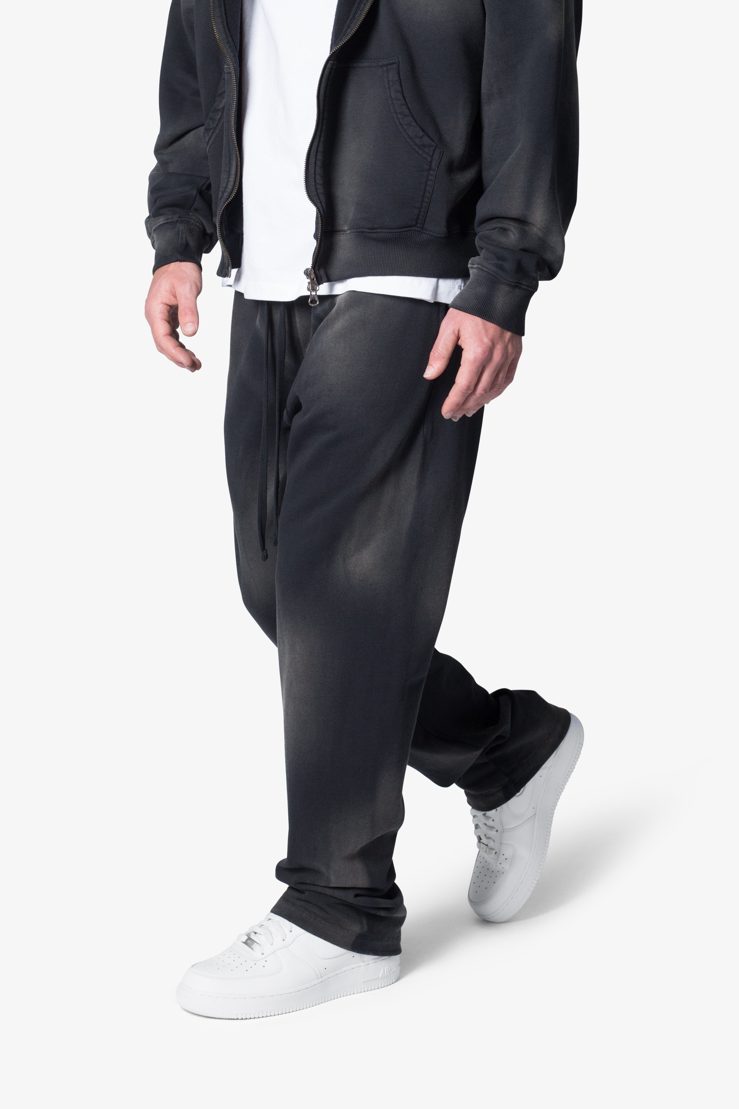 Faded Relaxed Every Day Sweatpants - Washed Black