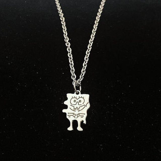 Spongebob Patrick Friendship Necklace