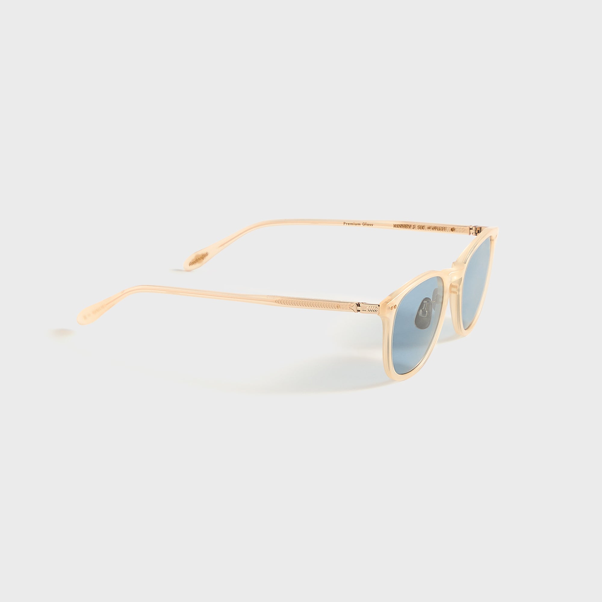 Garrett Leight Kinney J Sunglasses - Silk / Pure Pacific