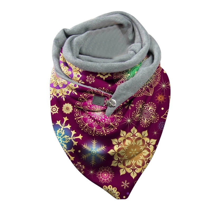 Unisex Cute Ditsy Floral Winter Scarves