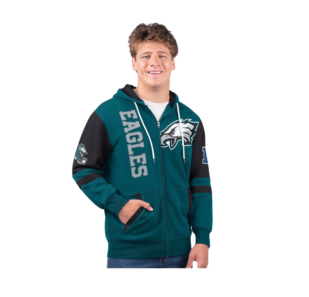 🎁Buy 2 Get 2 Free🏈NFL Full Zip Hooded Sweatshirt