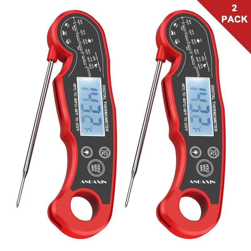 Meat Thermometer with Digital and LCD