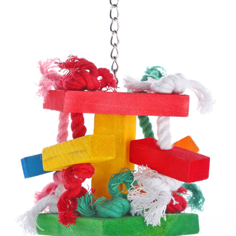 Hanging Chewing Swing Bird Toy
