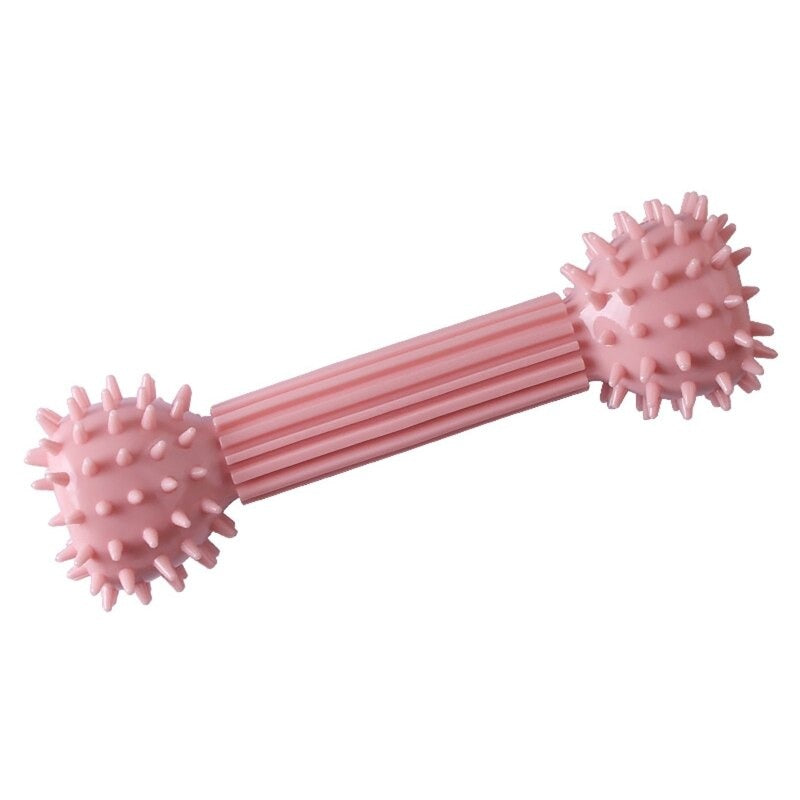 Dogs Teething Barbell Tug Chewing Toys