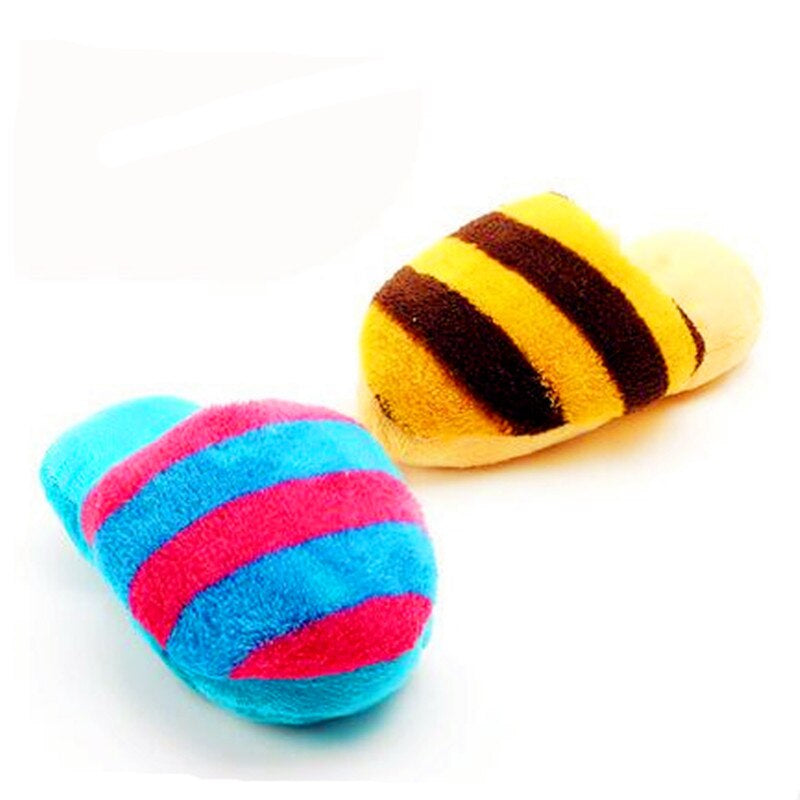 Soft Plush Slipper Puppy Toys