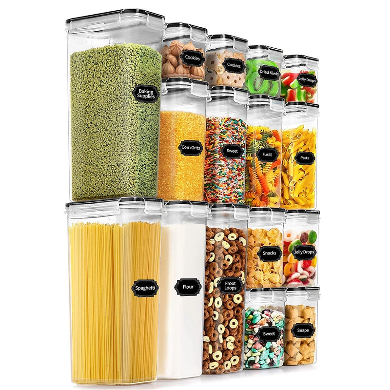 Minimalist Transparent Plastic Storage Container Box