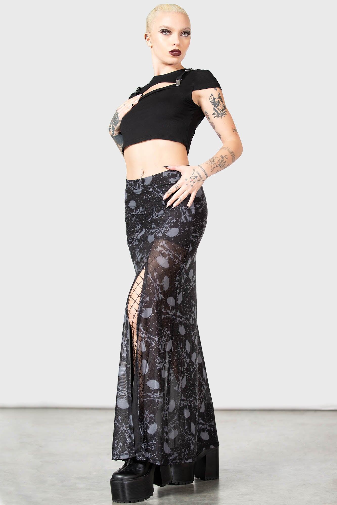 Waxwork Maxi Skirt