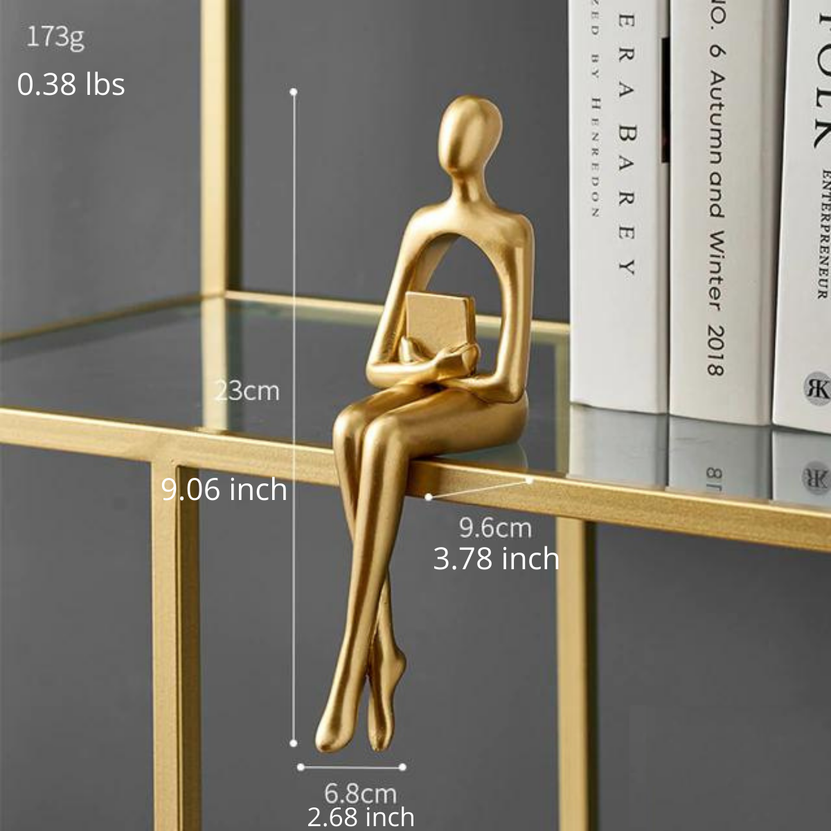 Abstract Bookshelf Decor Figurines