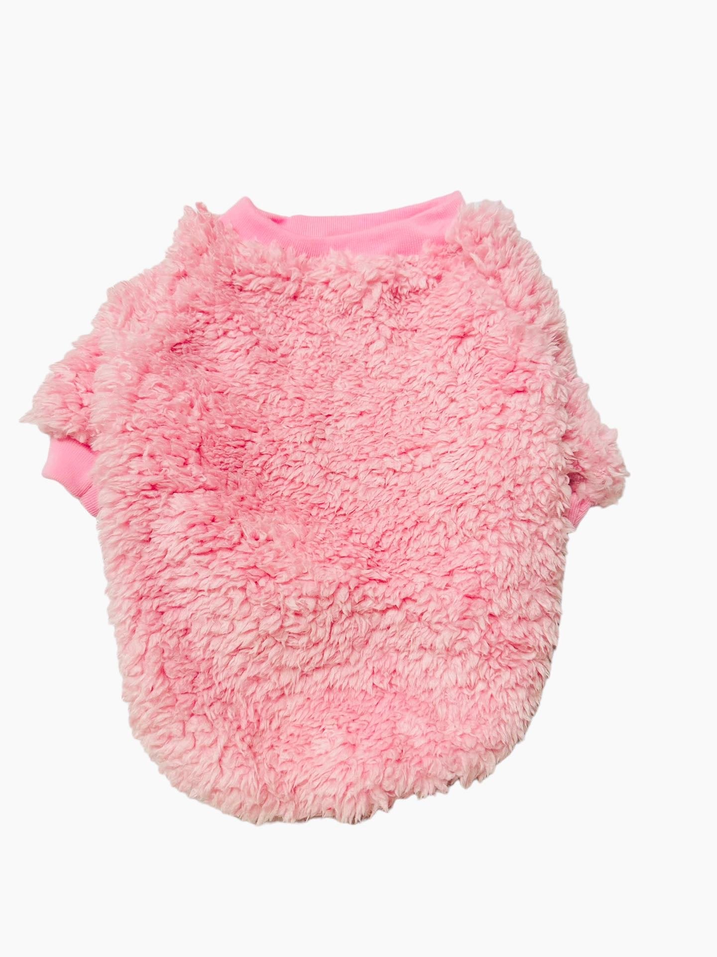 Cozy Pet Sweater -Pink  🌸