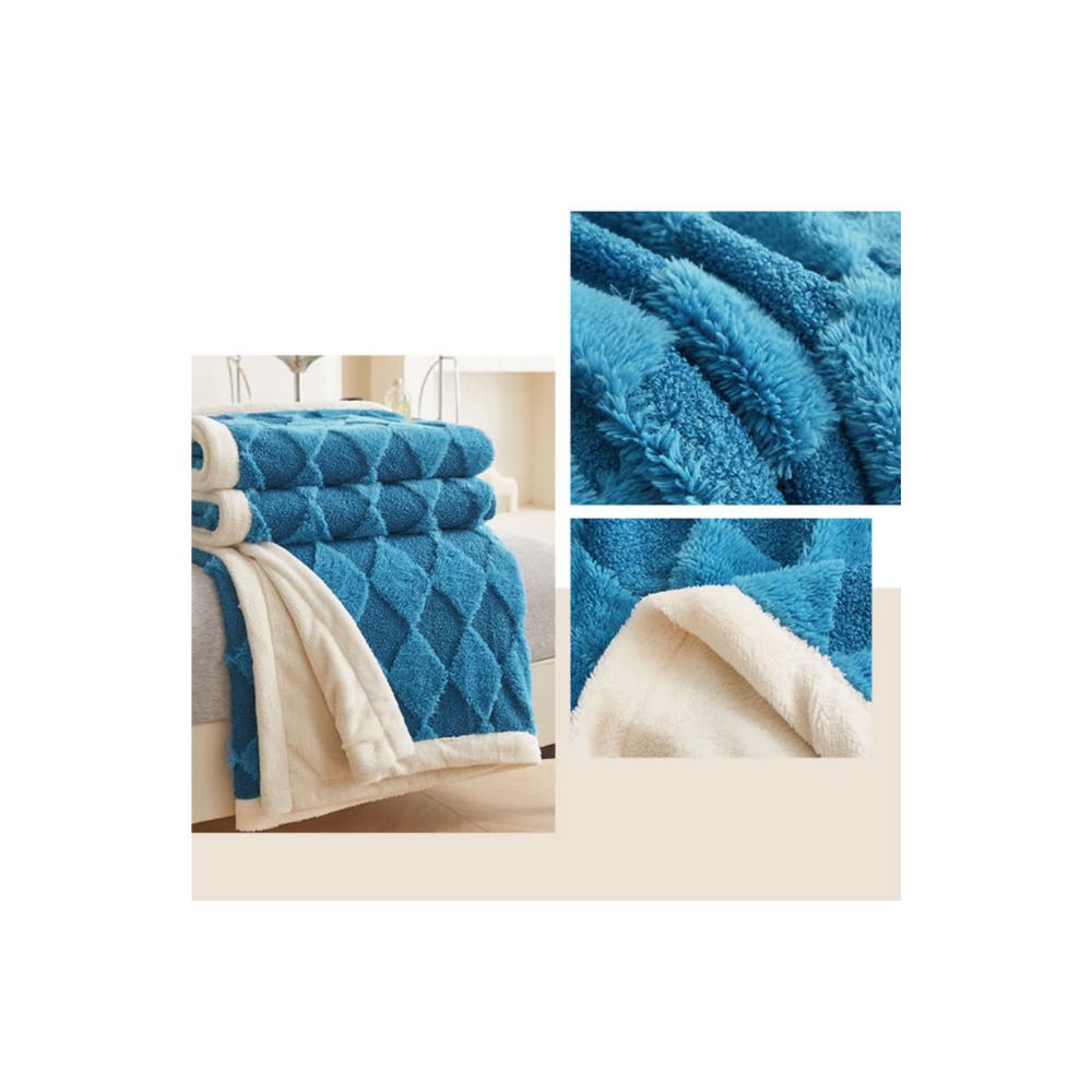 Soft Diamond Pattern Comfort Blanket