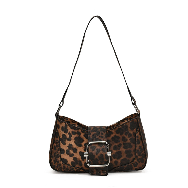 Women's Pu Leather Solid Color Streetwear Square Zipper Shoulder Bag