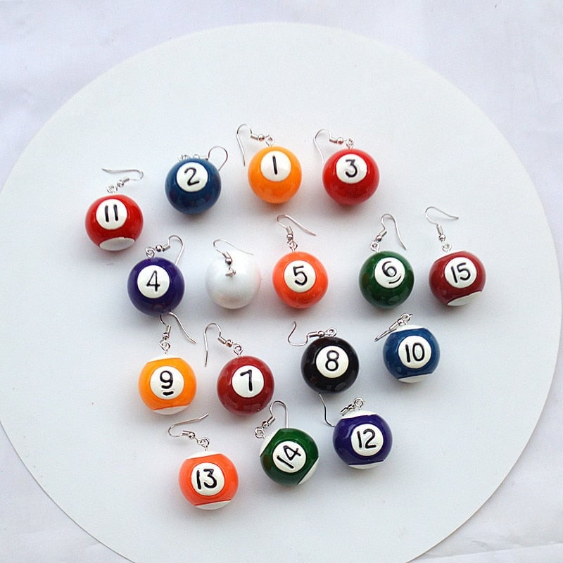 Billiards Earring