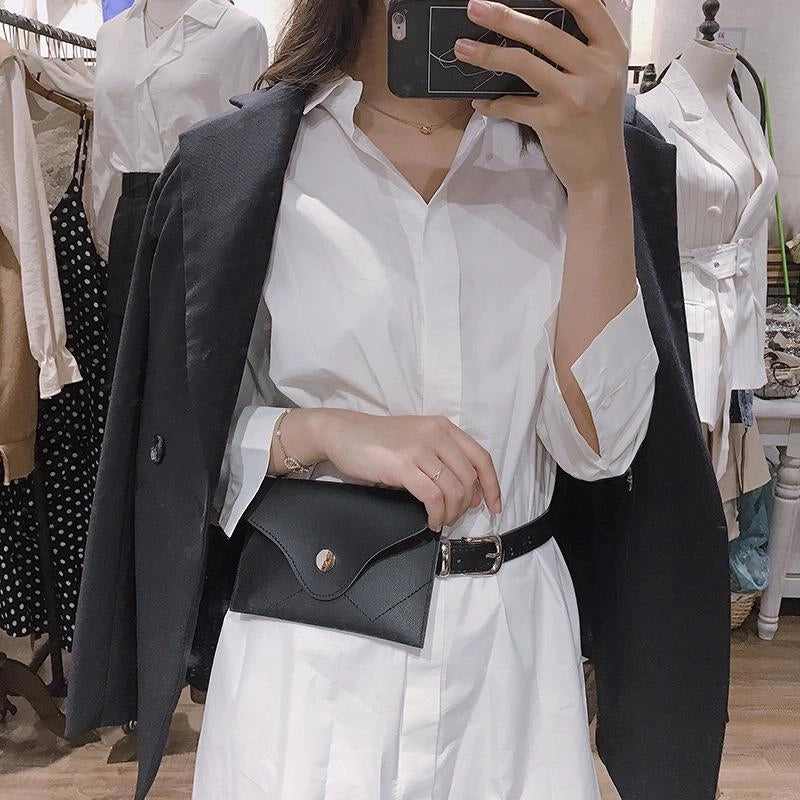 Fashion Woman Belt Pu Fanny Packs For Jeans Dress Multicolor Nhpo134256