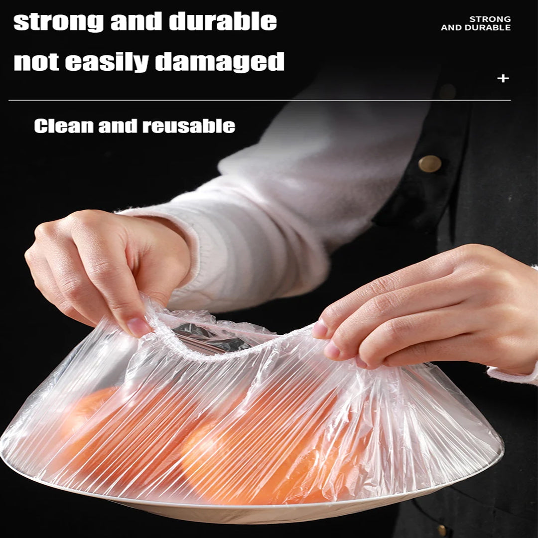 Disposable Plastic Wrap Food Grade 100Pcs