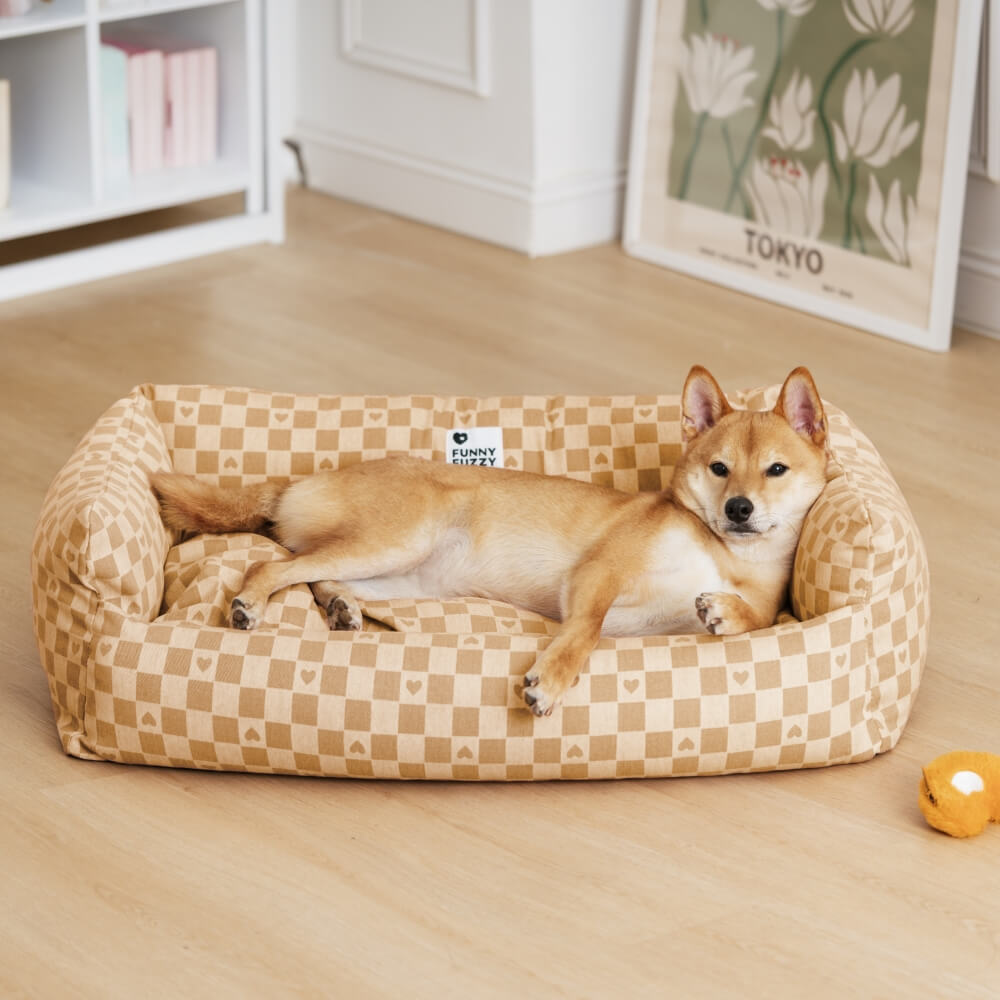 Heartbeat Series Deep Sleeping Dog Sofa Bed