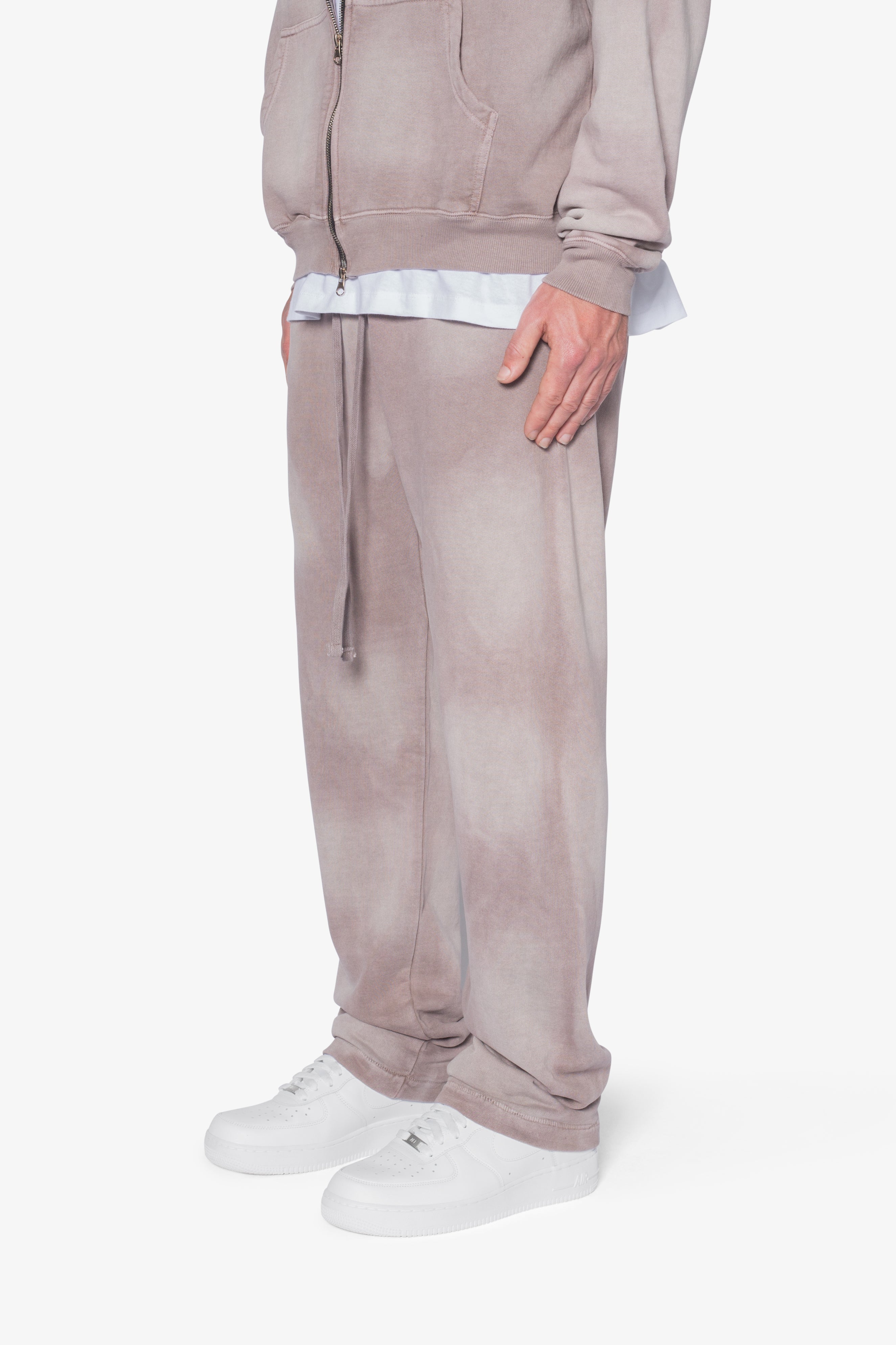 Faded Relaxed Every Day Sweatpants - Washed Mauve