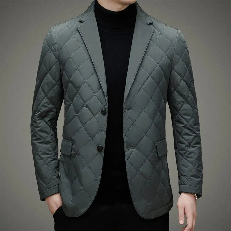 Modern Matrix Down Jacket