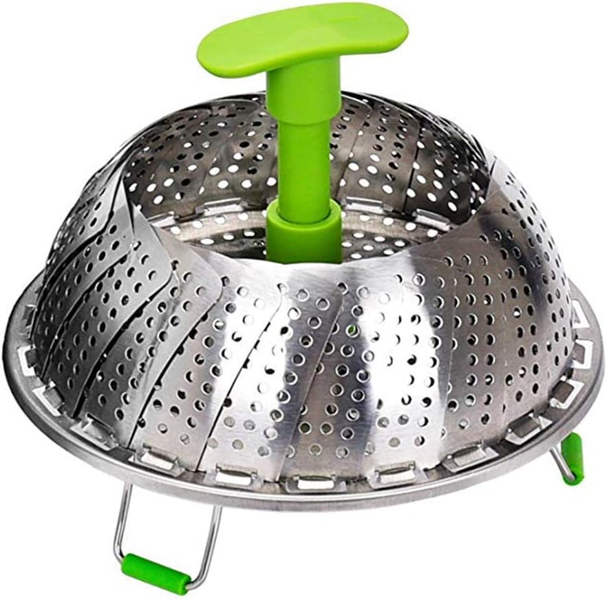 DJIWJDCDA 🔥Hot Sale 49% OFF🔥Stainless steel vegetable steamer--folding steamer