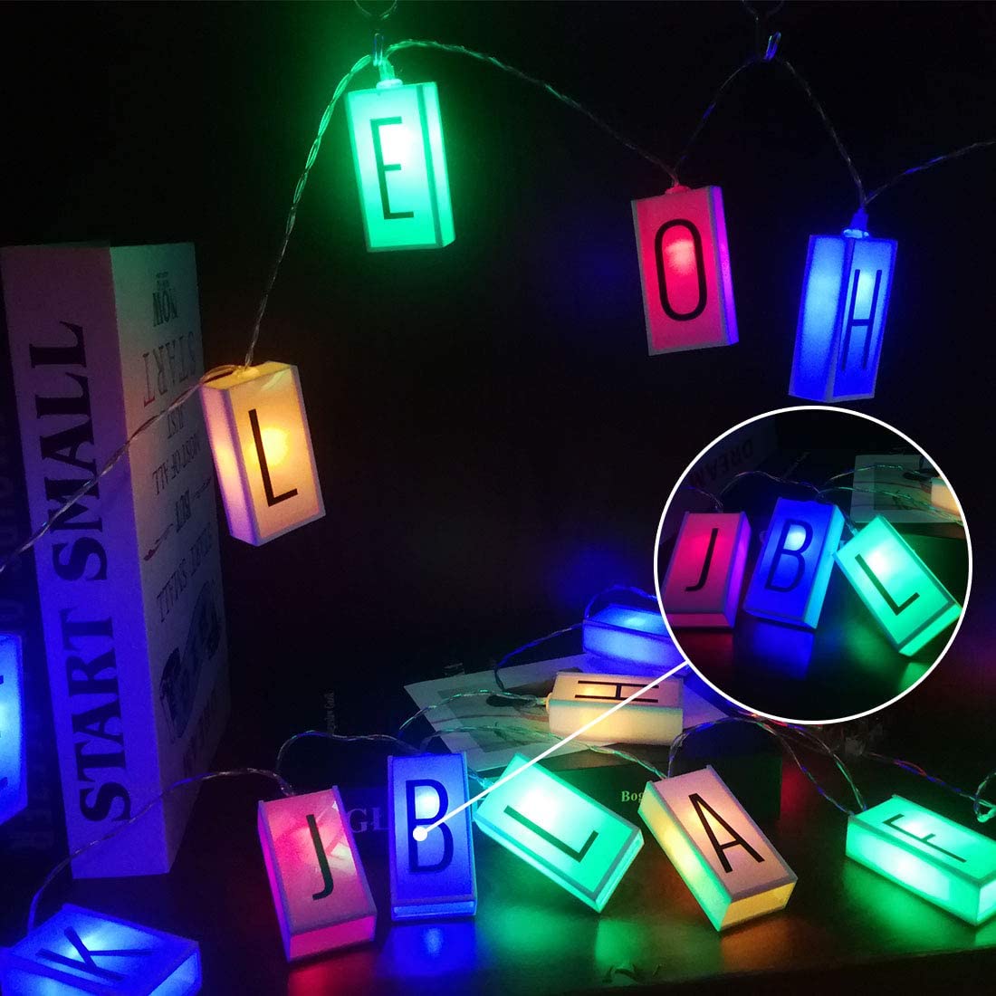 LED Letter Light Box Birthday  Lights