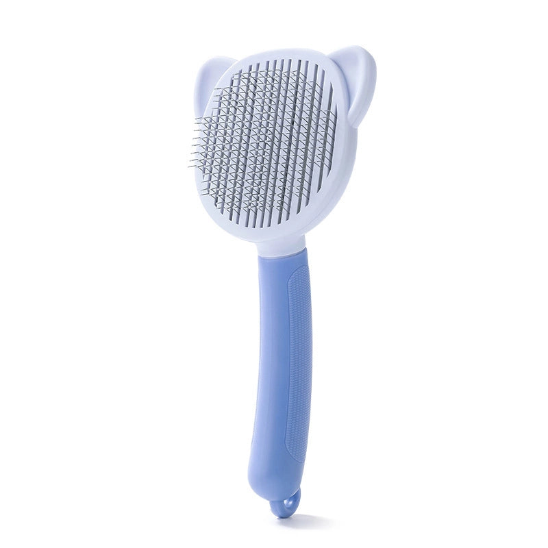 Pet Comb In Stock Stainless Steel Needle Floating Hair Removal Cat Comb Cleaning Beauty Supplies Dog Comb