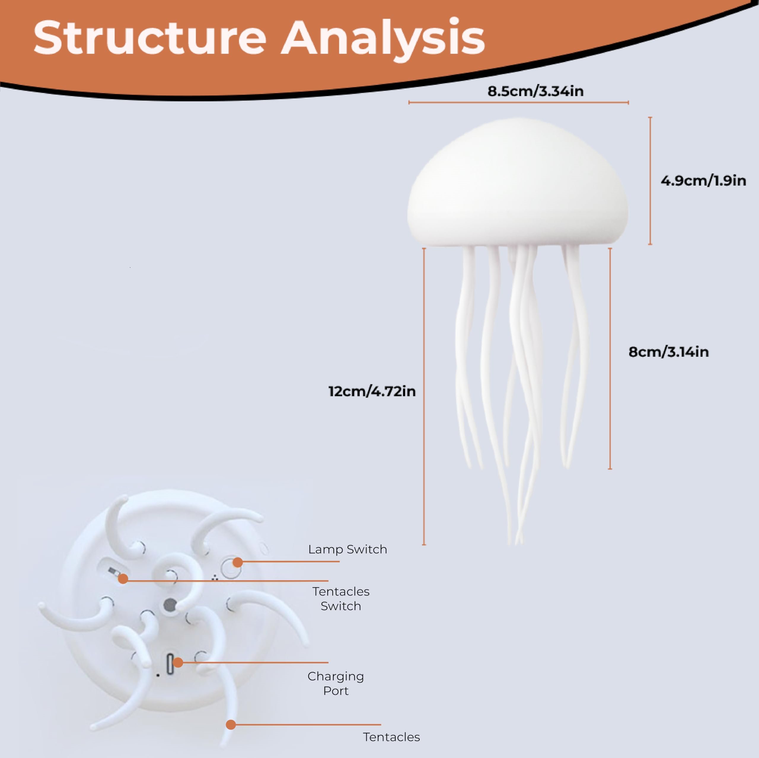 Voice Controlled Jellyfish Lamp