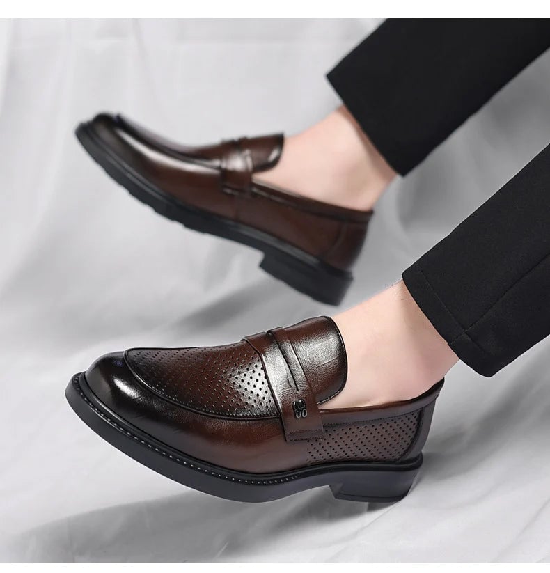 Men's Business Formal Leather Shoes (In Stock)