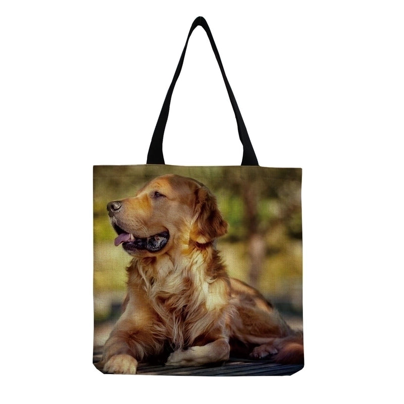 Women's Cute Dog Shopping Bags