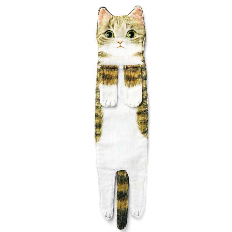 Cute cat towel