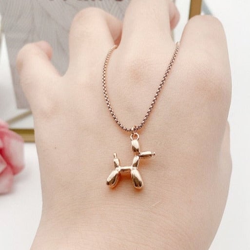 Balloon Dog Necklace