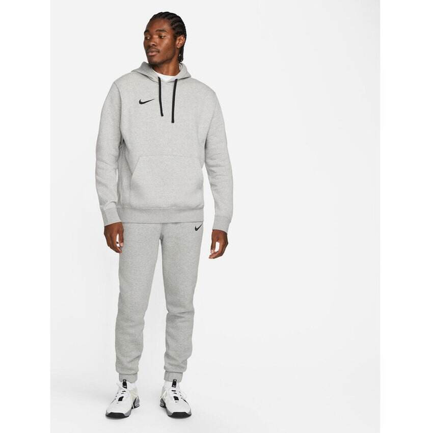 Wxl-Buzo Hombre Nike Park20 Fleece Pullover Soccer Hoodie-Gris