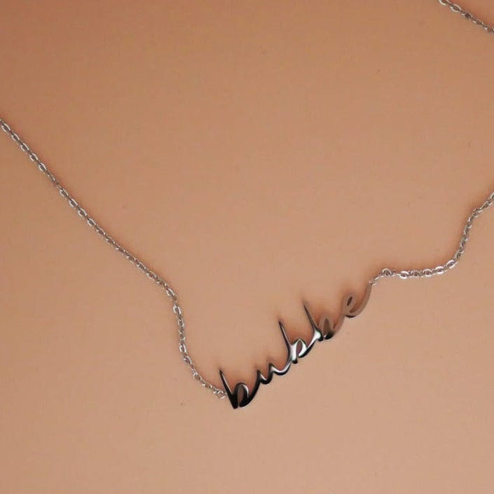 The Mamaleh Bubbe Necklace - Silver