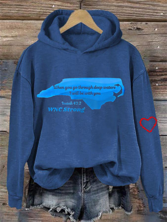 Women's North Carolina Wnc Strong Hoodie