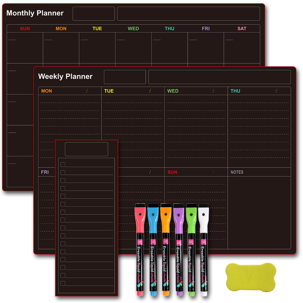 Magnetic Erasable Calendar Set